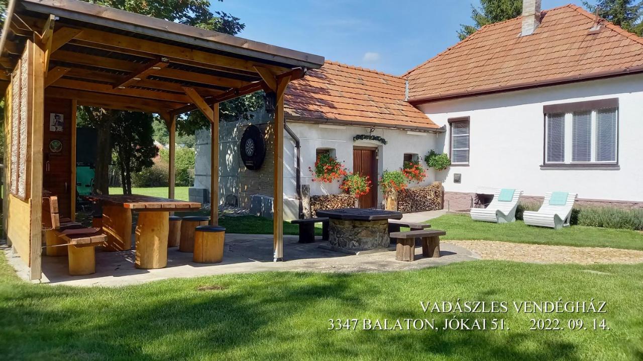Vadaszles Vendeghaz Bukkszentmarton Zewnętrze zdjęcie